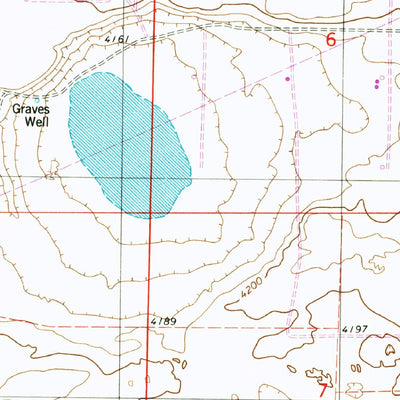 United States Geological Survey Lone Wolf, NM (1979, 24000-Scale) digital map