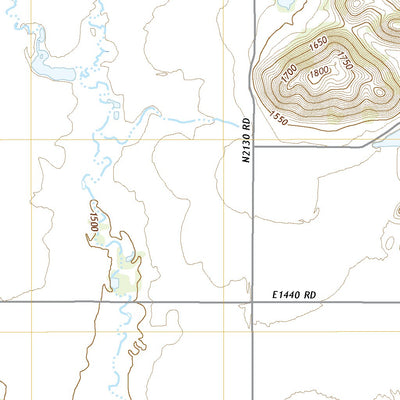 United States Geological Survey Lone Wolf, OK (2022, 24000-Scale) digital map