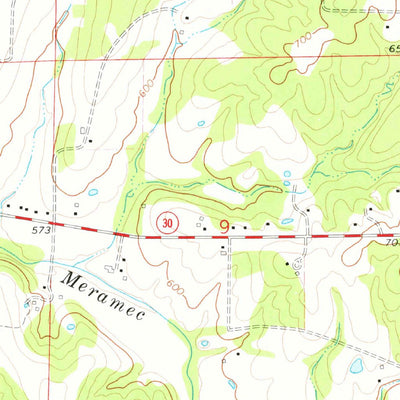 United States Geological Survey Lonedell, MO (1969, 24000-Scale) digital map