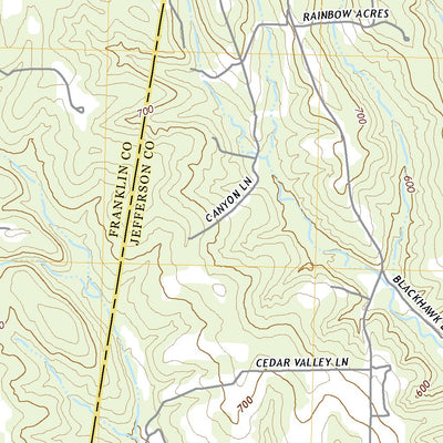 United States Geological Survey Lonedell, MO (2021, 24000-Scale) digital map