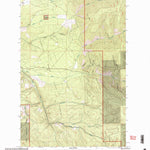 United States Geological Survey Loneman Creek, MT (1999, 24000-Scale) digital map