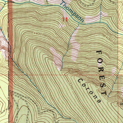 United States Geological Survey Loneman Creek, MT (1999, 24000-Scale) digital map