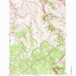United States Geological Survey Lonerock, OR (1969, 24000-Scale) digital map