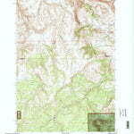 United States Geological Survey Lonerock, OR (1995, 24000-Scale) digital map