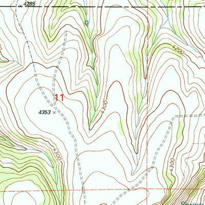 United States Geological Survey Lonerock, OR (1995, 24000-Scale) digital map