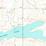 United States Geological Survey Lonesome Lake, SD (1970, 24000-Scale) digital map