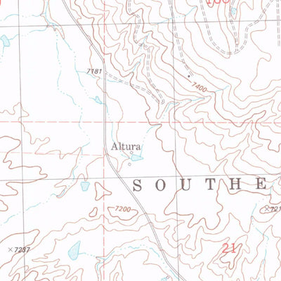 United States Geological Survey Lonetree Canyon, CO (1984, 24000-Scale) digital map