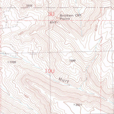 United States Geological Survey Lonetree Canyon, CO (1984, 24000-Scale) digital map