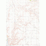 United States Geological Survey Lonetree Coulee, MT (1953, 24000-Scale) digital map