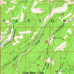 United States Geological Survey Long Barn, CA (1956, 62500-Scale) digital map