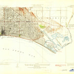 United States Geological Survey Long Beach, CA (1925, 24000-Scale) digital map