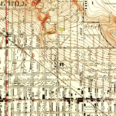 United States Geological Survey Long Beach, CA (1925, 24000-Scale) digital map