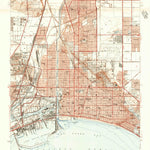 United States Geological Survey Long Beach, CA (1949, 24000-Scale) digital map