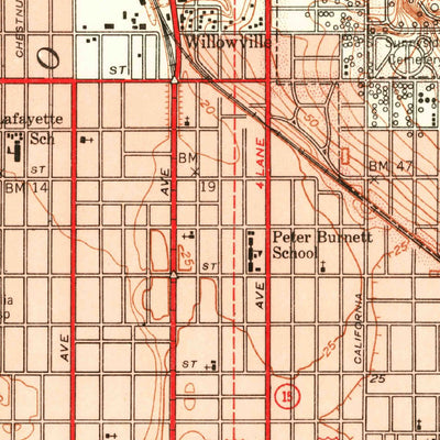United States Geological Survey Long Beach, CA (1949, 24000-Scale) digital map