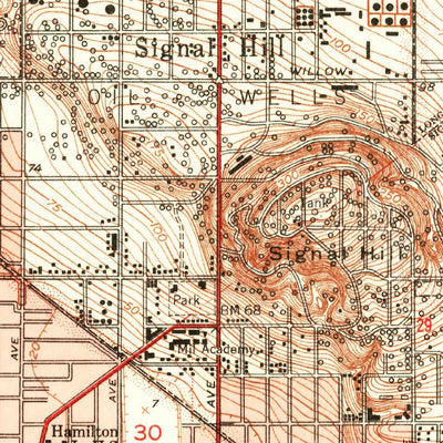 United States Geological Survey Long Beach, CA (1949, 24000-Scale) digital map