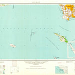 United States Geological Survey Long Beach, CA (1960, 250000-Scale) digital map