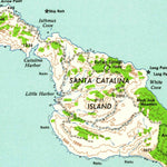 United States Geological Survey Long Beach, CA (1960, 250000-Scale) digital map