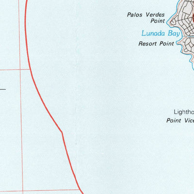 United States Geological Survey Long Beach, CA (1981, 100000-Scale) digital map