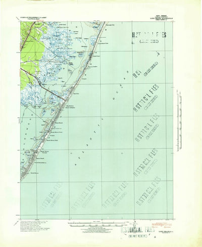 United States Geological Survey Long Beach, NJ (1941, 62500-Scale) digital map