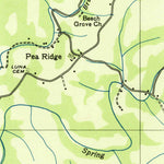 United States Geological Survey Long Branch, TN (1936, 24000-Scale) digital map