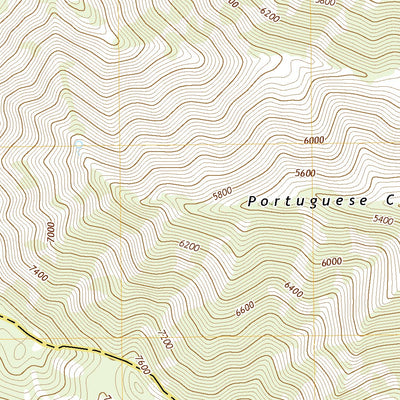 United States Geological Survey Long Canyon, CA (2021, 24000-Scale) digital map