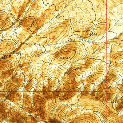 United States Geological Survey Long Canyon, NV (1971, 24000-Scale) digital map