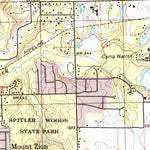 United States Geological Survey Long Creek, IL (1998, 24000-Scale) digital map