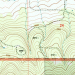 United States Geological Survey Long Creek, OR (1999, 24000-Scale) digital map
