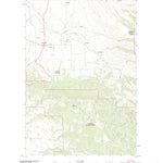 United States Geological Survey Long Creek, OR (2020, 24000-Scale) digital map