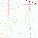 United States Geological Survey Long Draw, NM (1978, 24000-Scale) digital map