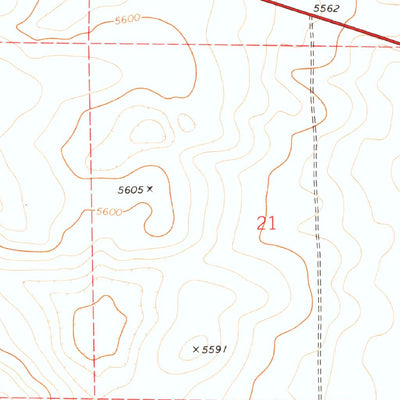 United States Geological Survey Long Draw, NM (1978, 24000-Scale) digital map
