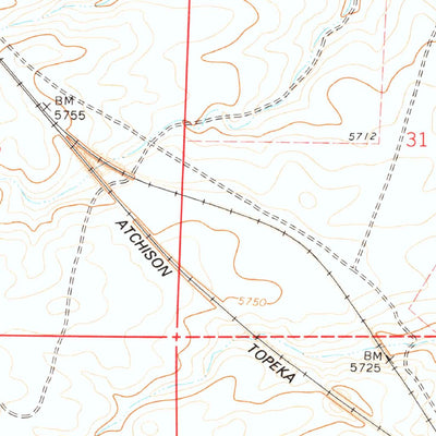 United States Geological Survey Long Draw, NM (1978, 24000-Scale) digital map