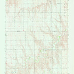 United States Geological Survey Long Draw South, KS (1978, 24000-Scale) digital map
