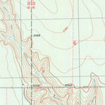 United States Geological Survey Long Draw South, KS (1978, 24000-Scale) digital map