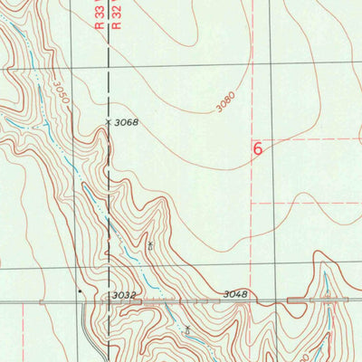United States Geological Survey Long Draw South, KS (1978, 24000-Scale) digital map
