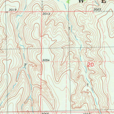 United States Geological Survey Long Draw South, KS (1978, 24000-Scale) digital map