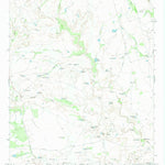 United States Geological Survey Long Draw, TX (1970, 24000-Scale) digital map