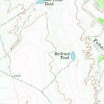 United States Geological Survey Long Draw, TX (1970, 24000-Scale) digital map