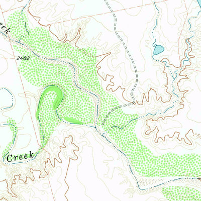 United States Geological Survey Long Draw, TX (1970, 24000-Scale) digital map