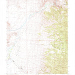 United States Geological Survey Long Dry Canyon, NV-CA (1988, 24000-Scale) digital map