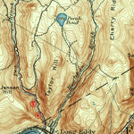 United States Geological Survey Long Eddy, NY-PA (1920, 62500-Scale) digital map
