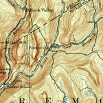 United States Geological Survey Long Eddy, NY-PA (1920, 62500-Scale) digital map