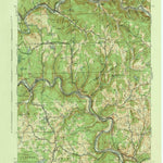 United States Geological Survey Long Eddy, NY-PA (1944, 62500-Scale) digital map