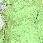 United States Geological Survey Long Eddy, NY-PA (1965, 24000-Scale) digital map