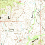 United States Geological Survey Long Gulch, ID (1964, 24000-Scale) digital map