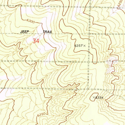 United States Geological Survey Long H Ranch, AZ (1977, 24000-Scale) digital map