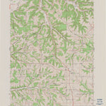 United States Geological Survey Long Hollow, WI (1983, 24000-Scale) digital map