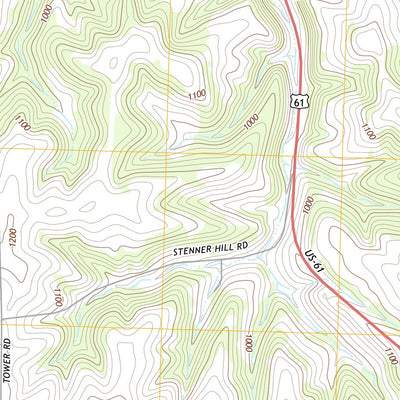 United States Geological Survey Long Hollow, WI (2013, 24000-Scale) digital map