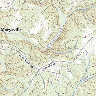 United States Geological Survey Long Island, VA (2022, 24000-Scale) digital map