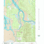 United States Geological Survey Long Island, WA (1949, 24000-Scale) digital map